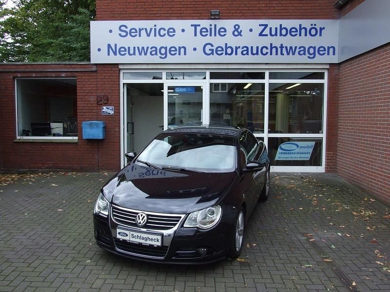 Schwarz Gebraucht 2010 VW Eos Cabrio | 7.500 € - Bild 1/4