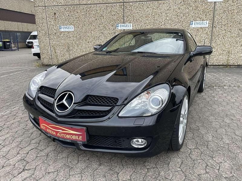 Obsidianschwarz Gebraucht 2009 Mercedes SLK280 Cabrio | 9.700 € (Fairer Preis) - Bild 1/4