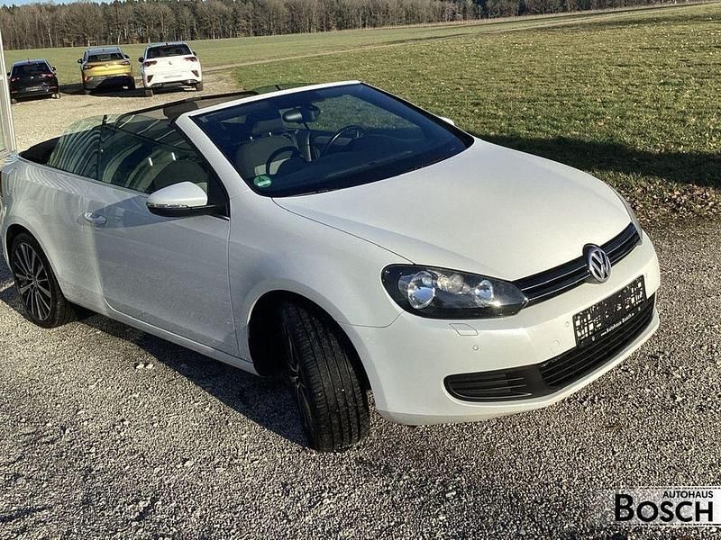 Gebraucht VW Golf Cabriolet 122 PS (89 kW) 2012 Weiß Cabrio