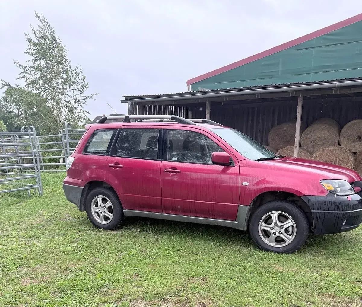 Gebraucht Mitsubishi Outlander 136 PS (100 kW) 2004 Rot SUV