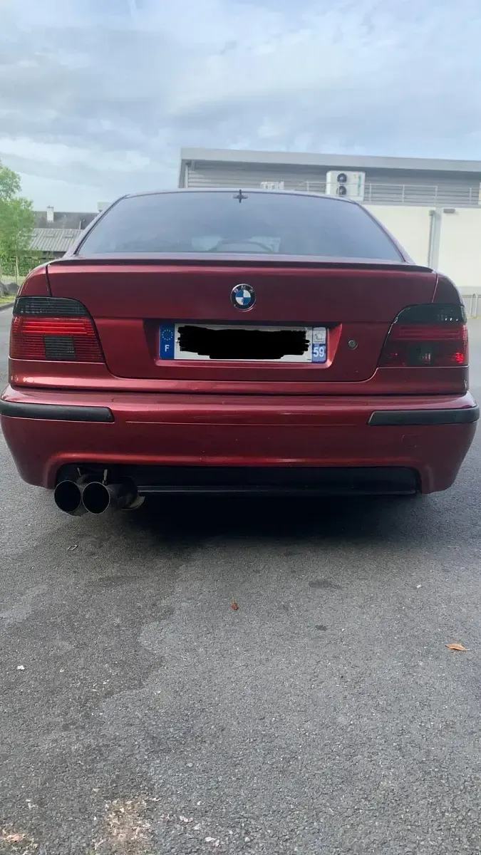 Używany BMW 535 235 KM (172 kW) 1997 Czerwony Sedan/Limuzyna