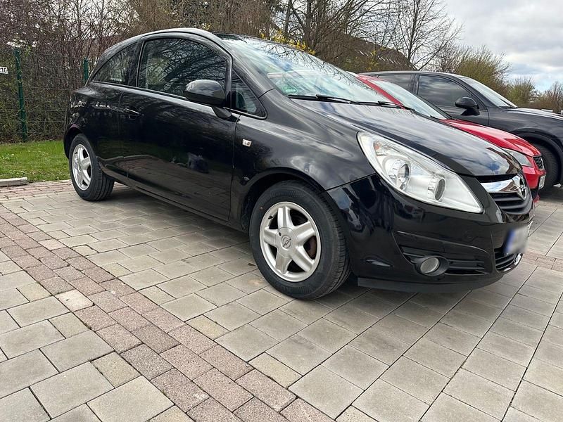 Gebraucht Opel Corsa Edition 80 PS (58 kW) 2009 Schwarz Kleinwagen