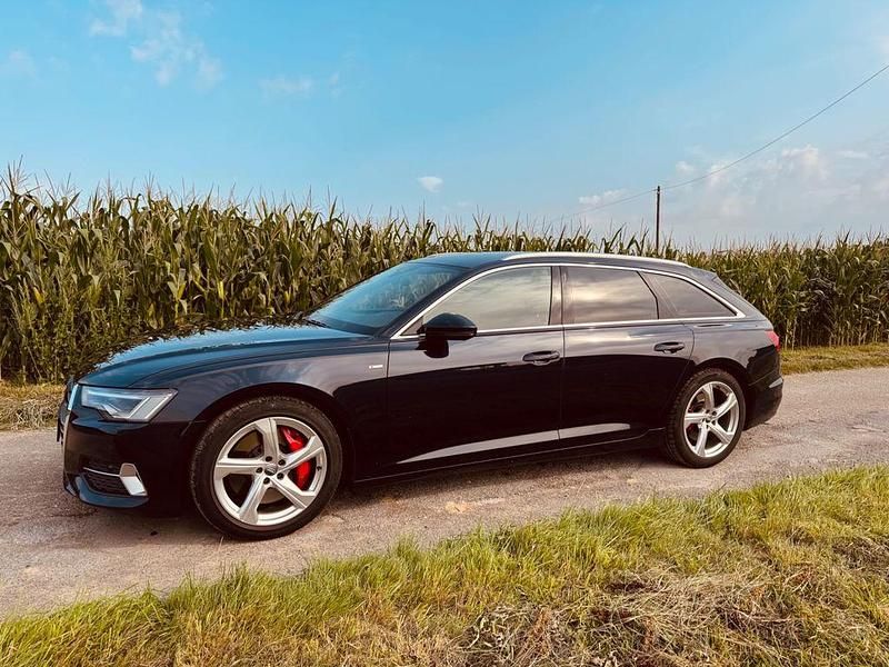 Blau Gebraucht 2019 Audi A6 S-Line Limousine | 33.200 € (Superpreis) - Bild 1/4