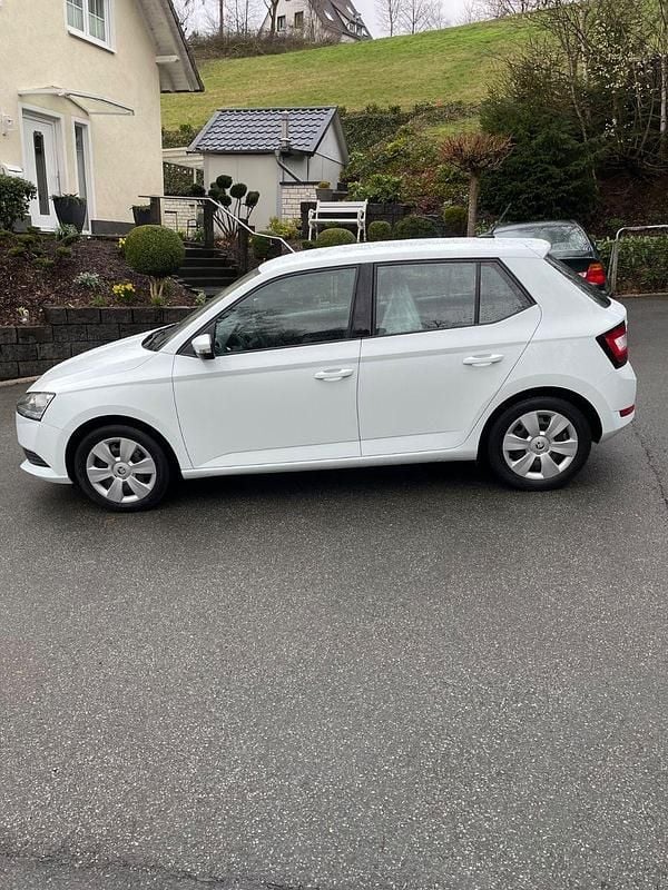 Gebraucht Skoda Fabia Cool Plus 75 PS (55 kW) 2019 Weiß Kleinwagen