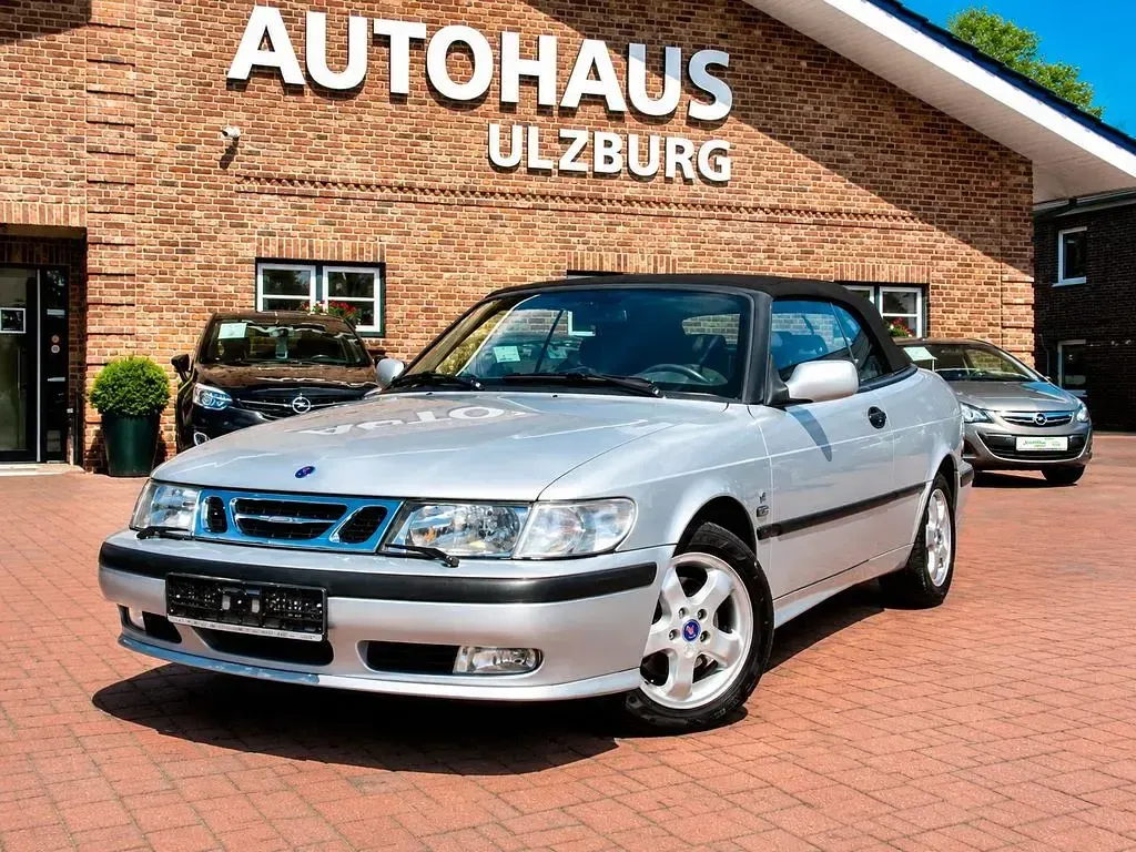 Gebraucht Saab 9-3 150 PS (110 kW) 2001 Silber Cabrio