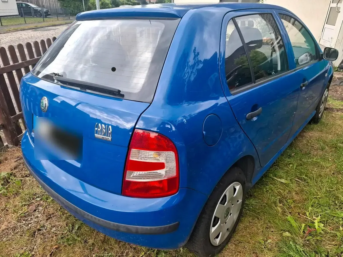 Gebraucht Skoda Fabia 54 PS (39 kW) 2005 Blau Kleinwagen