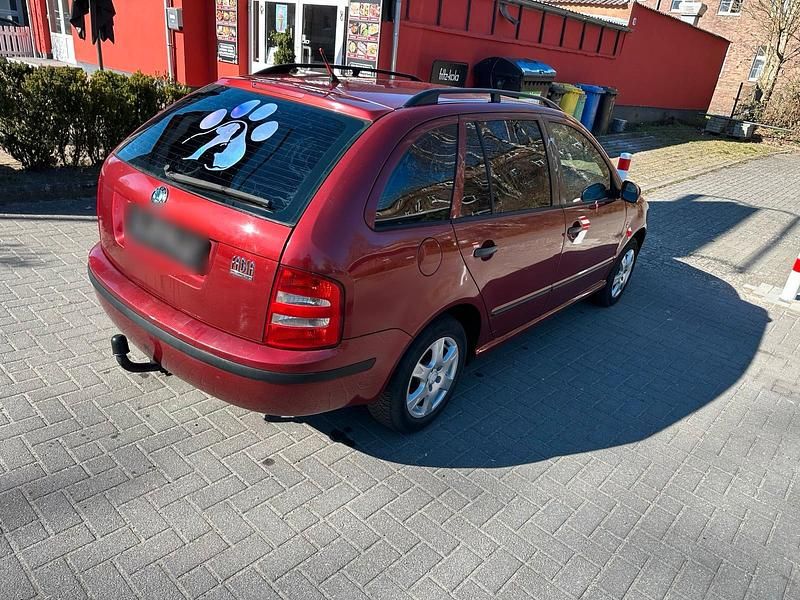 Gebraucht Skoda Fabia 75 PS (55 kW) 2005 Rot Kombi