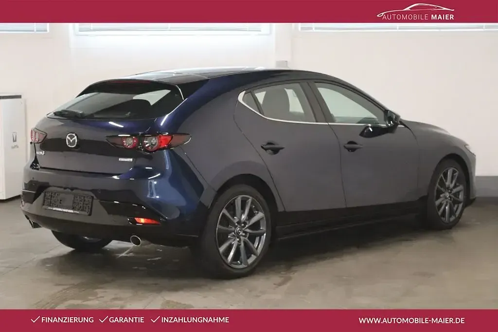 Usata Mazda 3 122 CV (89 kW) 2020 Blu Berlina