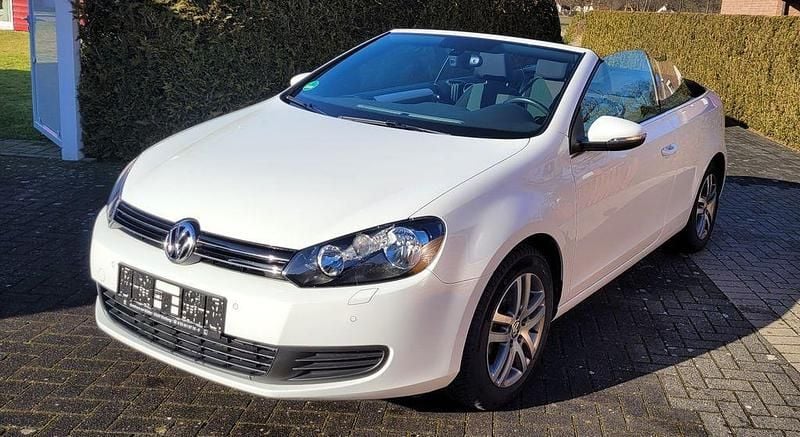Gebraucht VW Golf Cabriolet 105 PS (77 kW) 2013 Weiß Cabrio
