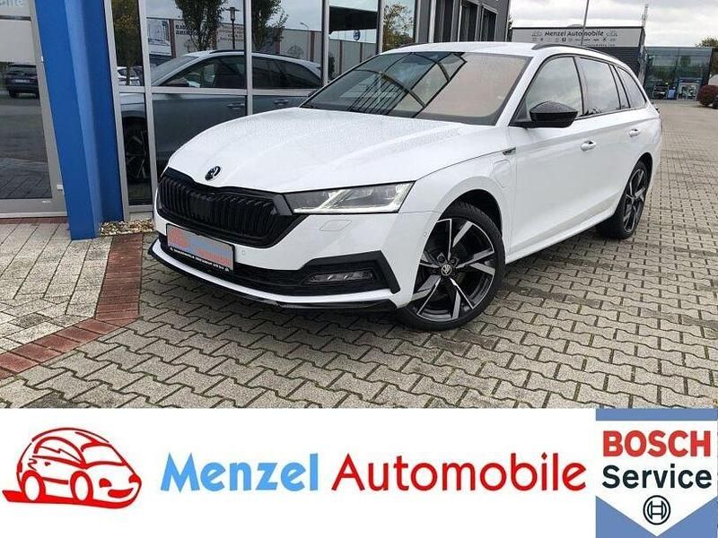 Gebraucht Skoda Octavia SportLine 204 PS (150 kW) 2022 Weiss Kombi