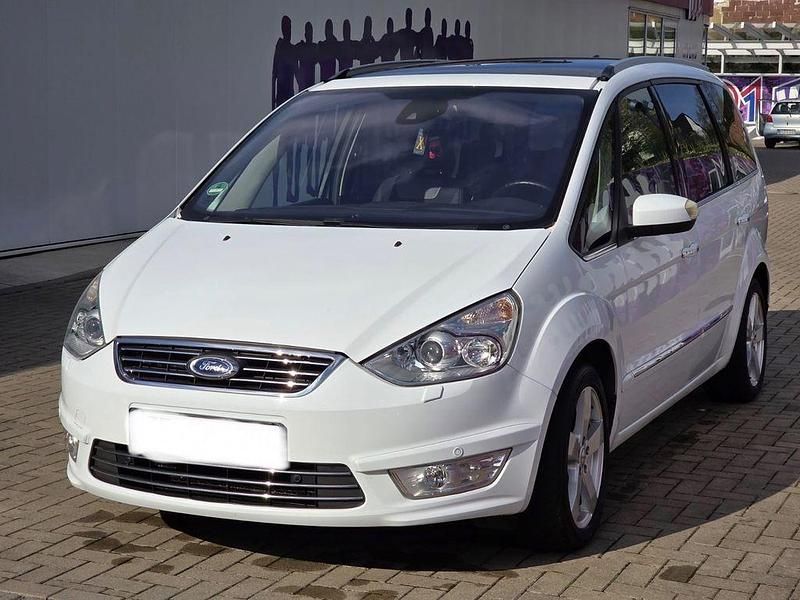 Gebraucht Ford Galaxy Titanium 200 PS (147 kW) 2013 Weiß Van / Kleinbus