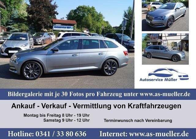 Grau Gebraucht 2021 Skoda Superb Kombi | 23.650 € (Guter Preis) - Bild 1/4