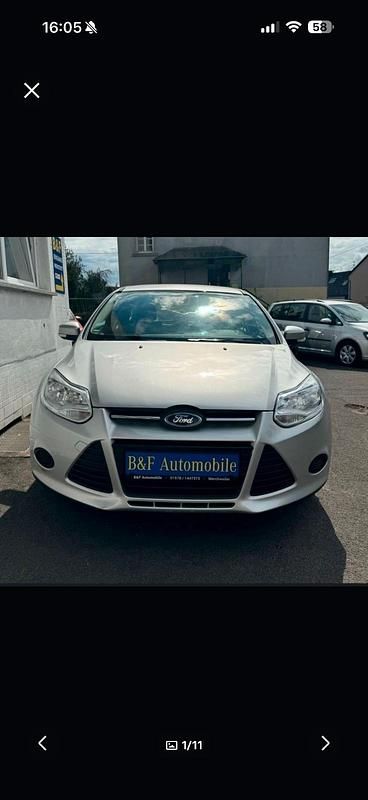 Gebraucht Ford Focus Trend 105 PS (77 kW) 2014 Silber Kombi