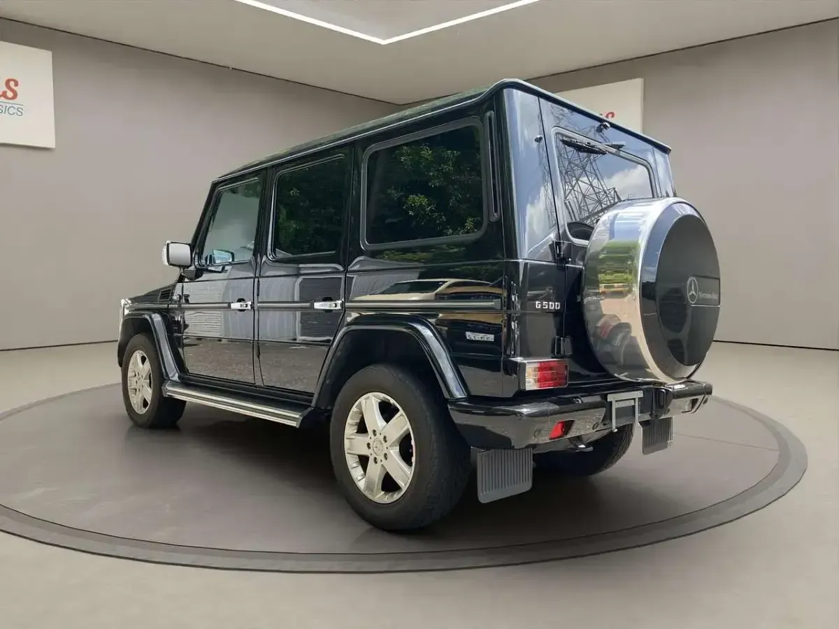 Gebraucht Mercedes G500 296 PS (217 kW) 2002 Obsidianschwarz metallic SUV