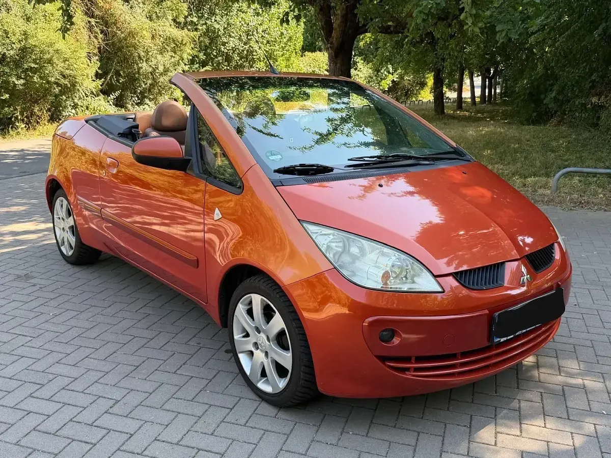 Gebraucht Mitsubishi Colt 109 PS (80 kW) 2007 Orange Cabrio