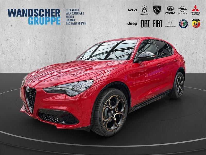 Neu Alfa Romeo Stelvio 280 PS (205 kW) 2025 Rotschwarz SUV