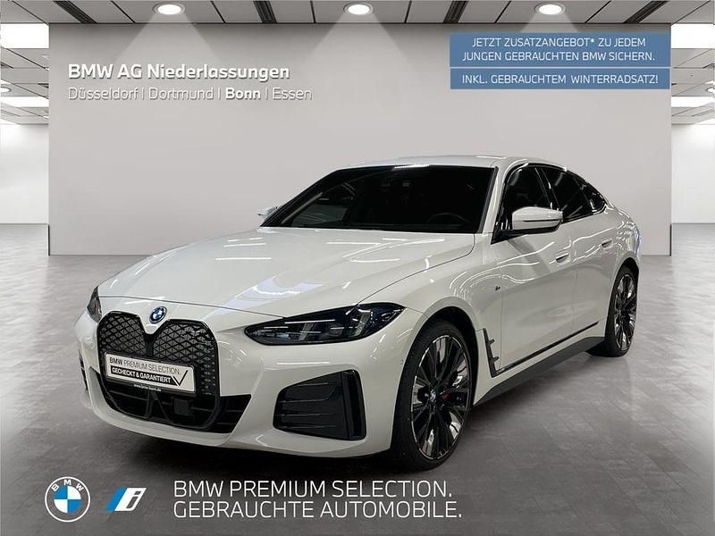 Weiß Gebraucht 2024 BMW i4 M Sport Limousine | 52.799 € (Teuer) - Bild 1/2
