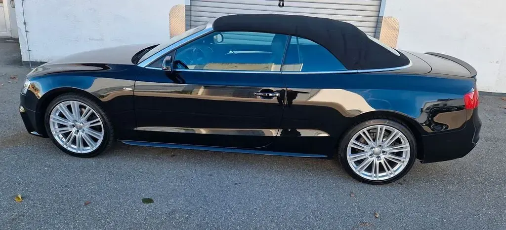 Gebraucht Audi A5 Cabriolet S-Line 190 PS (139 kW) 2016 Schwarz Cabrio