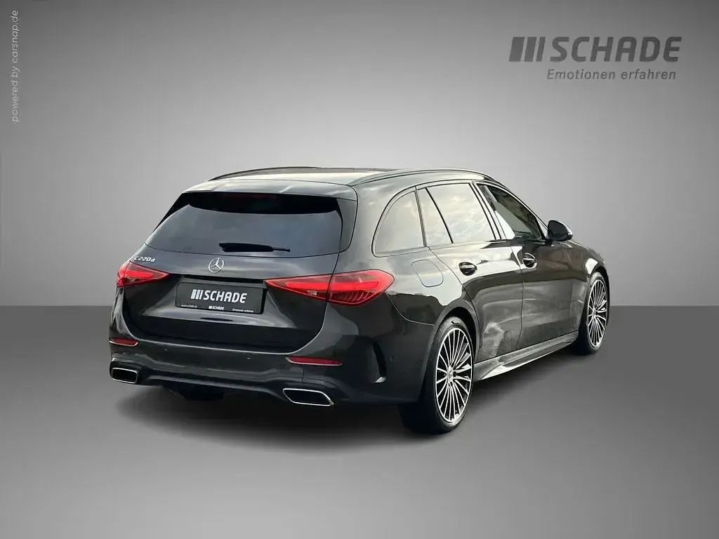 Gebraucht Mercedes C220 AMG line 197 PS (144 kW) 2026 Grau Kombi