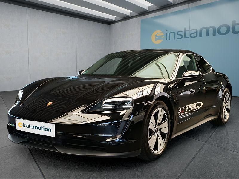 Schwarz Gebraucht 2022 Porsche Taycan Limousine | 66.449 € (Fairer Preis) - Bild 1/4