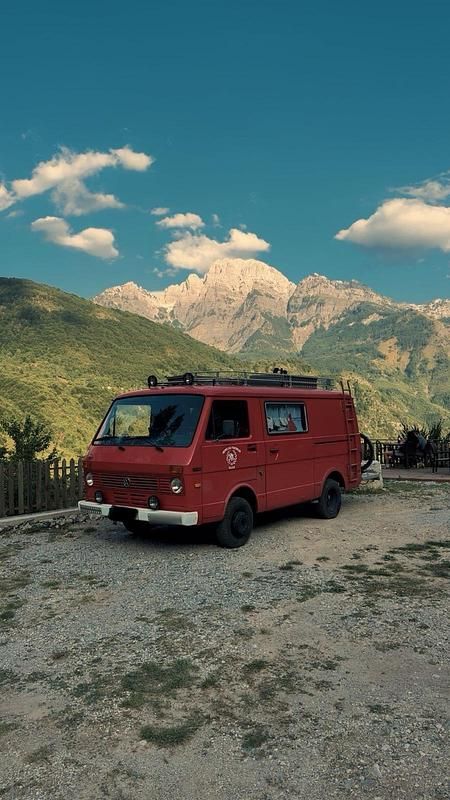 Gebraucht VW LT 75 PS (55 kW) 1982 Rot Van / Kleinbus