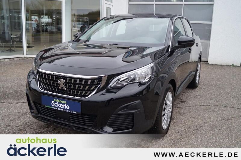 Schwarz Gebraucht 2019 Peugeot 3008 Access SUV | 16.990 € (Fairer Preis) - Bild 1/4