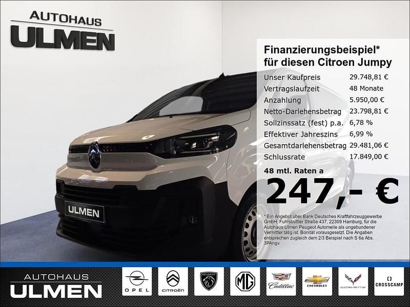 Weiss Gebraucht 2024 Citroën Jumpy Van / Kleinbus | 29.749 € (Fairer Preis) - Bild 1/4