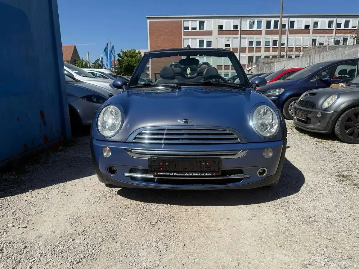 Gebraucht Mini Cooper Cabriolet 116 PS (85 kW) 2005 Blau Cabrio