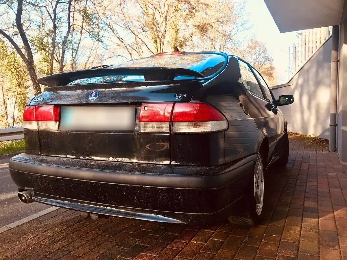 Gebraucht Saab 9-3 150 PS (110 kW) 2001 Schwarz Coupé