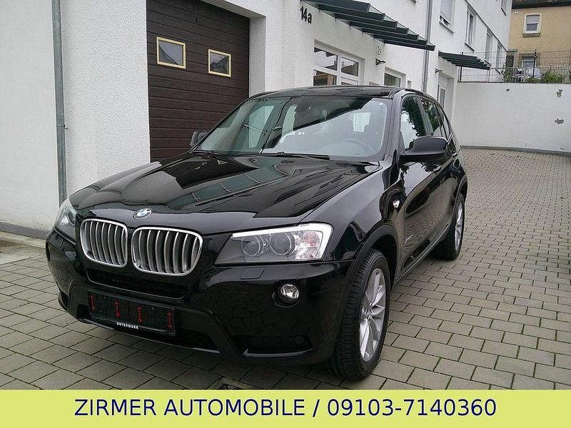 Schwarz Gebraucht 2012 BMW X3 Sport Line SUV | 8.900 € (Superpreis) - Bild 1/4