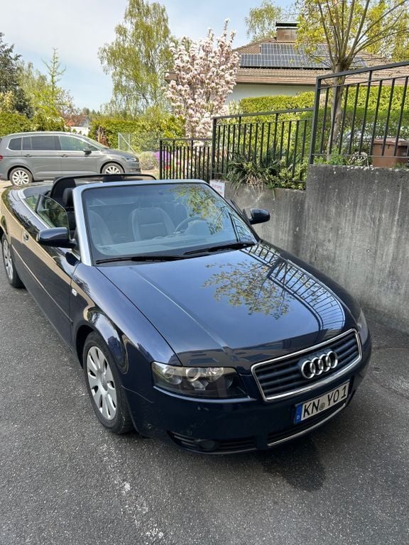 Blau Gebraucht 2006 Audi A4 Cabriolet S-Line Cabrio | 4.900 € (Superpreis) - Bild 1/3