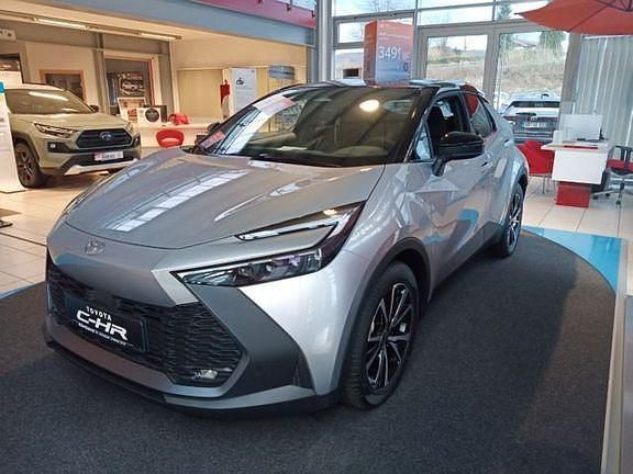 Shimmering silver metallic / dach schwarz Gebraucht 2023 Toyota C-HR Team SUV | 32.490 € (Superpreis) - Bild 1/4