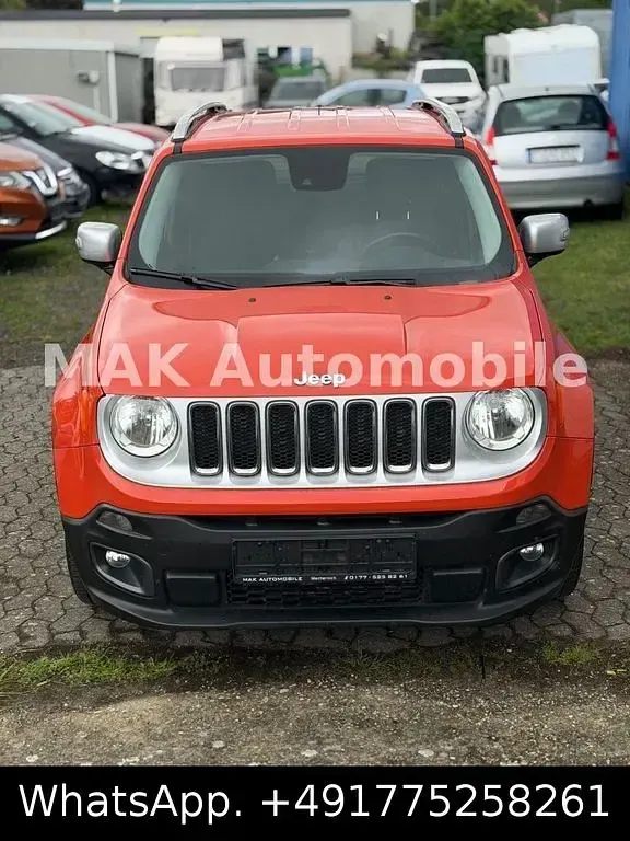 Gebraucht Jeep Renegade Limited 140 PS (102 kW) 2014 Spritz orange SUV