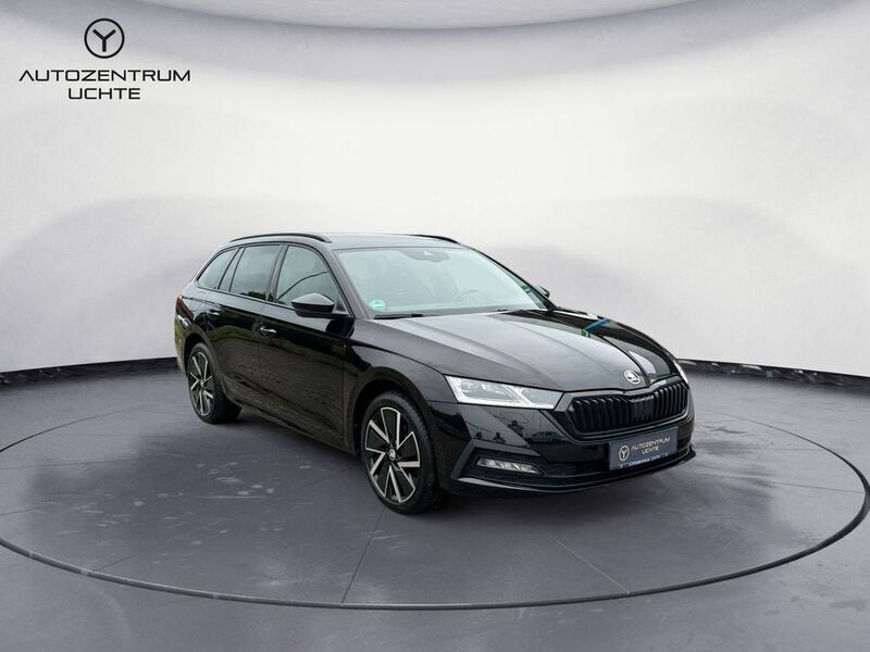 Schwarz Gebraucht 2021 Skoda Octavia SportLine Kombi | 25.999 € (Fairer Preis) - Bild 1/4