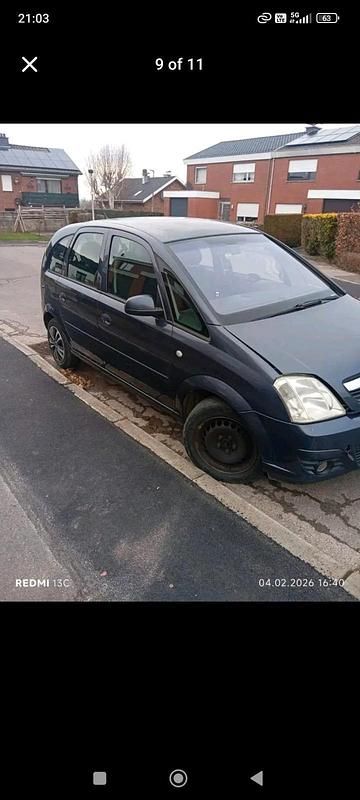 Gebraucht Opel Meriva 75 PS (55 kW) 2008 Blau Van / Kleinbus