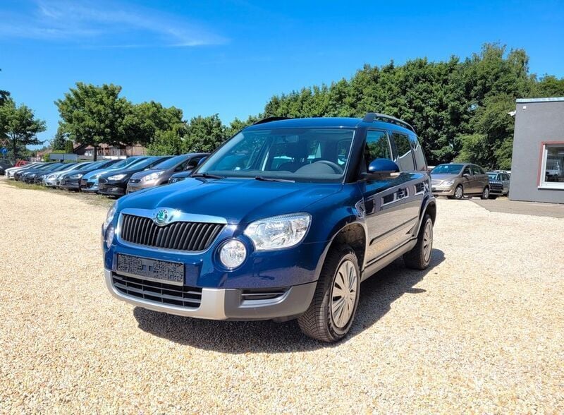 Blau Gebraucht 2010 Skoda Yeti Plus Edition SUV | 4.480 € (Superpreis) - Bild 1/4