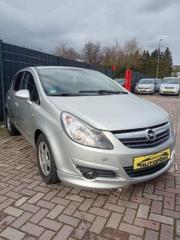 Gebraucht Opel Corsa 80 PS (58 kW) 2009 Silber Kleinwagen