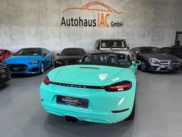 Gebraucht Porsche 718 Boxster 299 PS (219 kW) 2018 Individualfarbe uni Cabrio