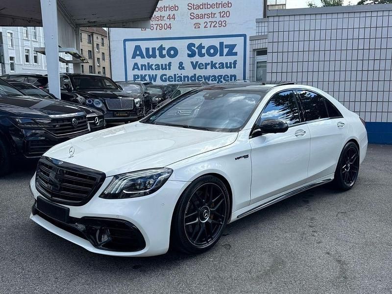 Weiß Gebraucht 2018 Mercedes S400 AMG line Limousine | 53.900 € (Fairer Preis) - Bild 1/4