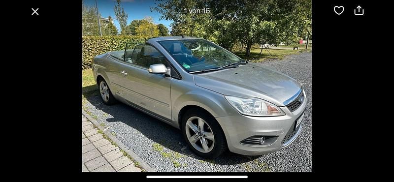 Grau Gebraucht 2008 Ford Focus Cabriolet Cabrio | 3.300 € (Teuer) - Bild 1/4