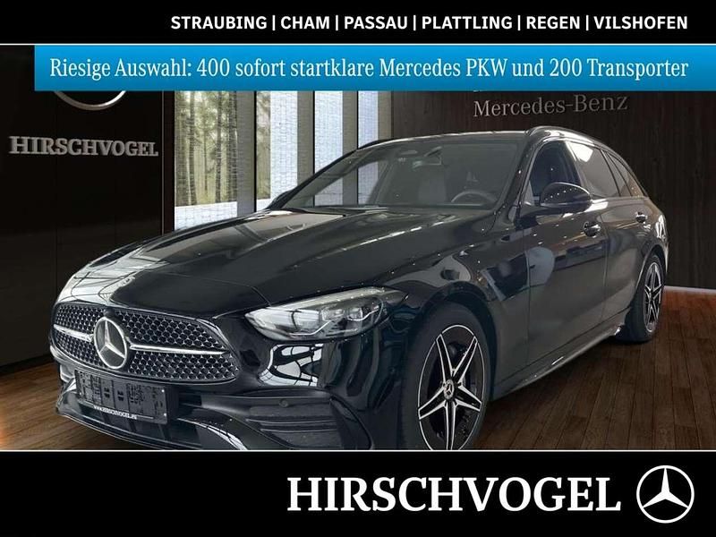 Schwarz Gebraucht 2025 Mercedes C180 AMG line Kombi | 40.290 € (Etwas zu teuer) - Bild 1/4