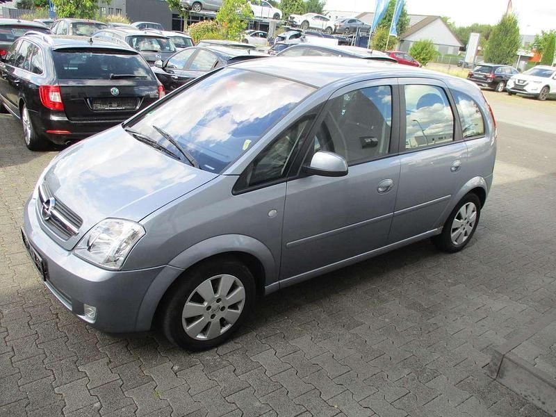 Grau Gebraucht 2004 Opel Meriva Van / Kleinbus | 650 € (Superpreis) - Bild 1/4