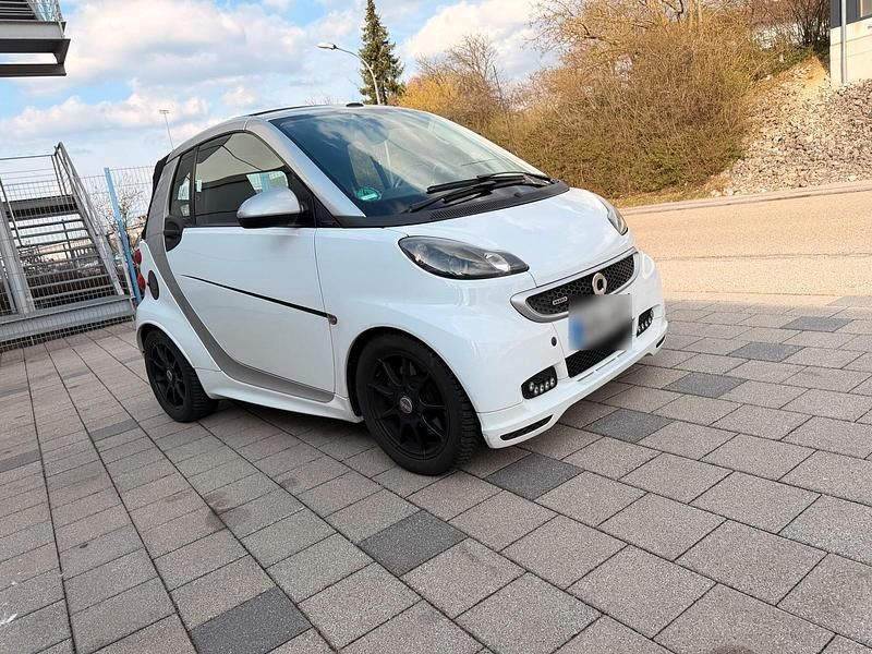 Gebraucht Smart ForTwo Cabrio Brabus 102 PS (75 kW) 2009 Weiß Cabrio