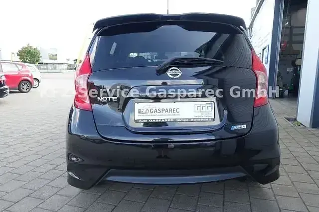 Gebraucht Nissan Note Acenta 98 PS (72 kW) 2015 Schwarz Van / Kleinbus