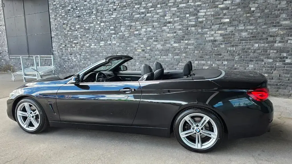 Gebraucht BMW 420 Cabriolet Sport Line 184 PS (135 kW) 2019 Schwarz Cabrio