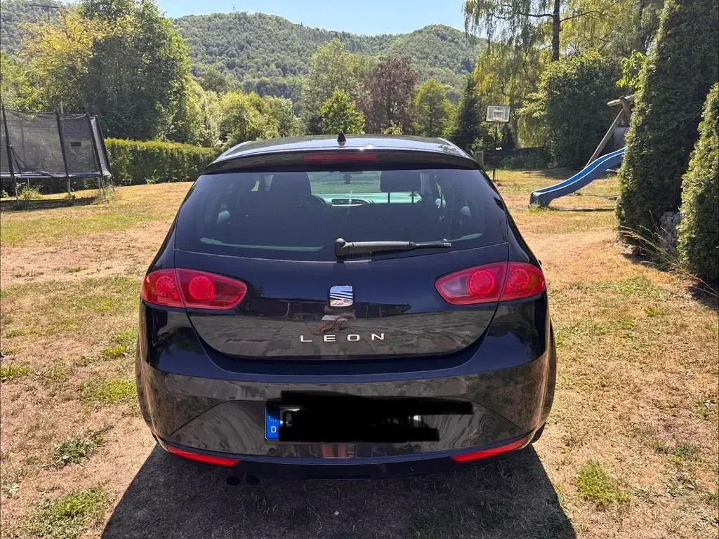 Gebraucht Seat Leon Reference 125 PS (91 kW) 2009 Schwarz Kleinwagen