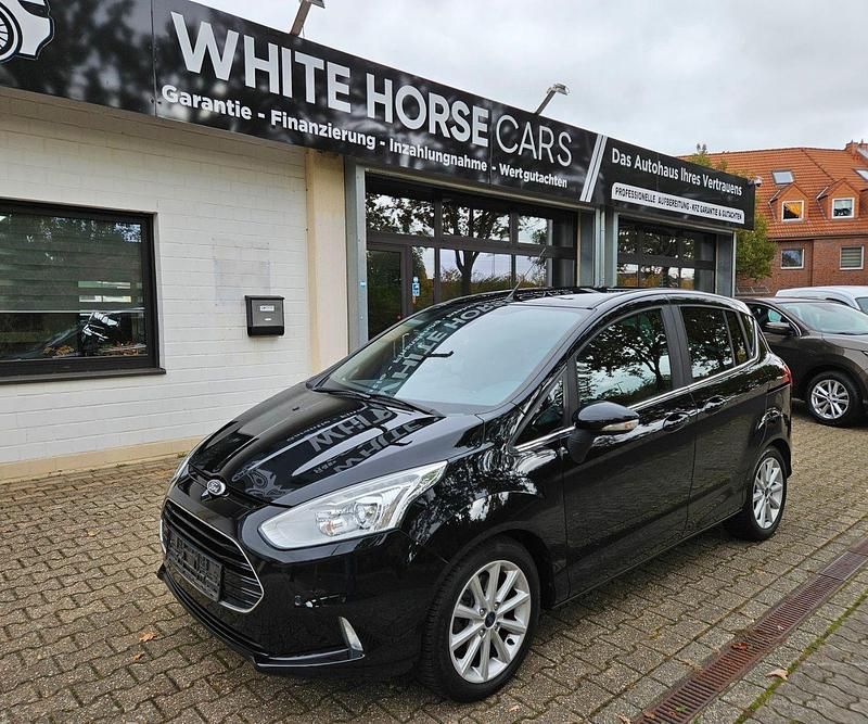 Schwarz Gebraucht 2017 Ford B-MAX Titanium Van / Kleinbus | 8.698 € (Fairer Preis) - Bild 1/4