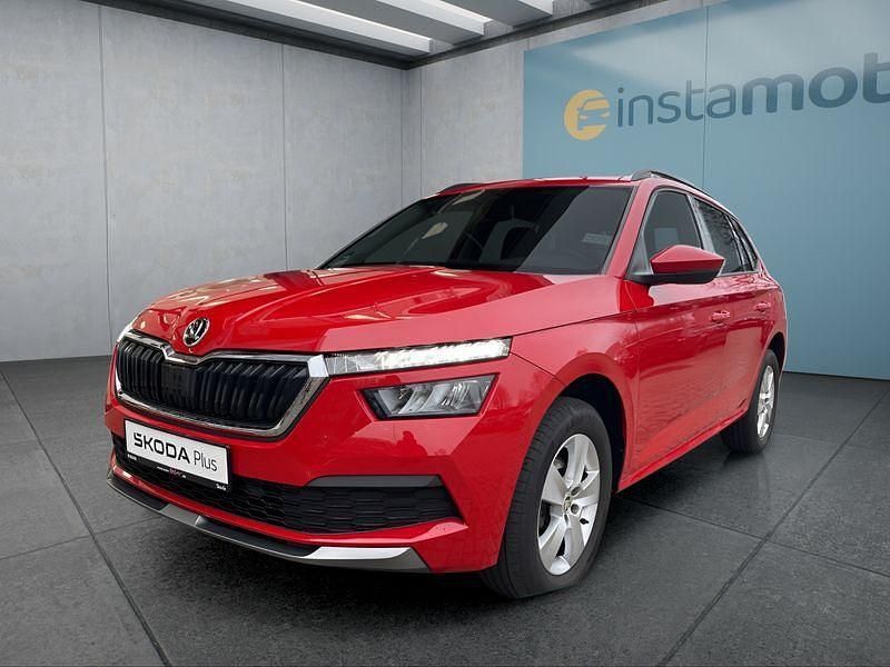 Rot Gebraucht 2020 Skoda Kamiq Ambition SUV | 21.499 € (Etwas zu teuer) - Bild 1/4