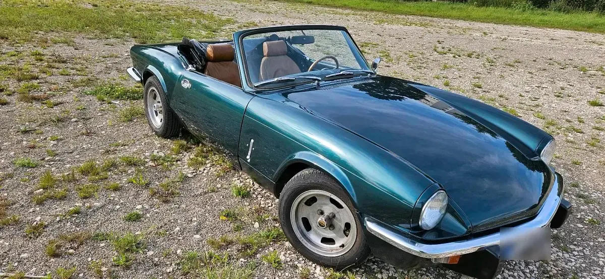 Gebraucht Triumph Spitfire 70 PS (51 kW) 1979 Grün Cabrio