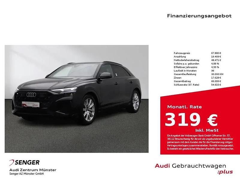 Schwarz Gebraucht 2025 Audi Q8 SUV | 67.880 € - Bild 1/1